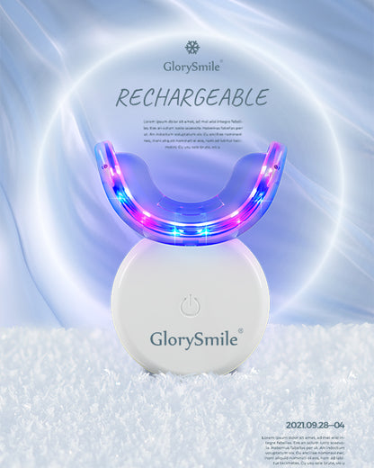 Blanchiment des dents sans fil rechargeable